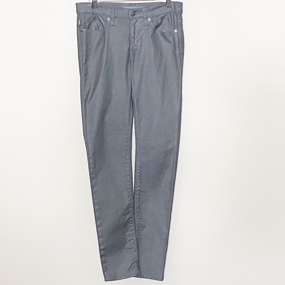 ✔️ROCK & REPUBLIC|Berlin Metallic Skinnies|Size 6